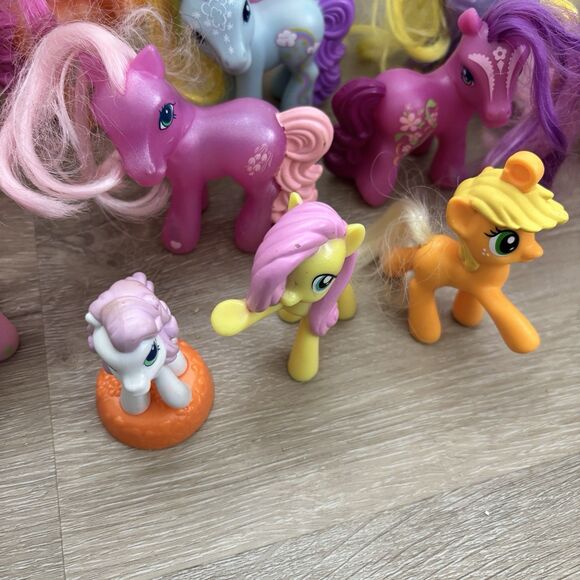 MLP My Little Pony McDonalds G3 G4 Lot 13 Figures Brushable Hair Limited Edition - Picture 5 of 10